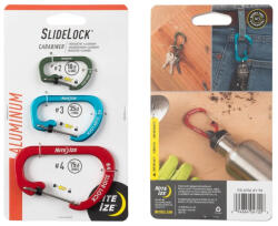 Nite Ize SlideLock Aluminium karabiner szett
