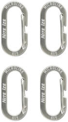 Nite Ize MicroLink karabiner szett ezüst