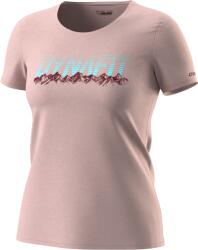 Dynafit Graphic Co W S/S Tee női póló XS / világosrózsaszín