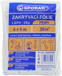  Folie de acoperire 4m x 5m LDPE 30my