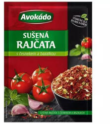  Roșii uscate la soare cu avocado, usturoi și busuioc 15g