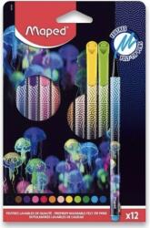 Maped Markere pentru copii Deepsea Paradise 12 culori