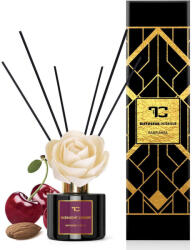  MIDNIGHT CHERRY | difuzor cu floare FLOW și bețișoare | PARFUMIA® | 200 ml