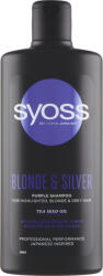  Șampon Syoss 440ml Blond și Argintiu