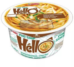  HELLO PHO tăiței de orez instant cu aromă de vită 70g