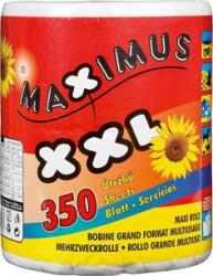  Prosoape de hârtie de bucătărie MAXIMUS, 2 straturi, 115 m, 1 buc