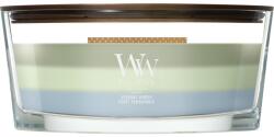  Barcă cu lumânări WoodWick Trilogy Verdant Woods