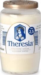 Bolsius Lumânare de cimitir Theresia, compozit, alb, 155 g