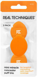 Real Techniques Mini Miracle Powder Puff pentru corector 3 buc