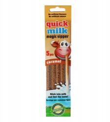Quick Milk Paie magice pentru lapte rapid cu aromă de caramel 30 g