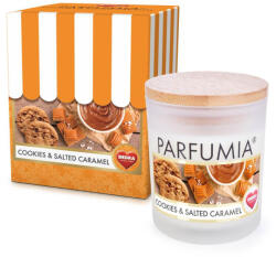 Dedra FURSECURI ȘI CARAMEL SĂRAT | lumânare parfumată cu soia | PARFUMIA® | 250 ml