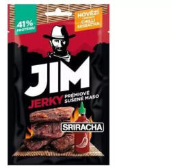 JIM JERKY Jim carne de vită uscată cu chili și sriracha 23g