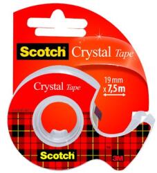  Bandă adezivă Scotch Crystal 19 mm x 7, 5 m 1 buc