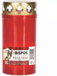  Lumânare Bispol Requiem cimitir roșu v2 ai-030 90g