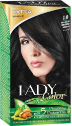  Vopsea de păr LADY in Color, 1.0 Negru
