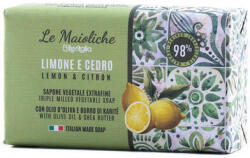  Săpun vegetal ITERITALIA cu ulei de măsline și unt de shea - lămâie, 175 g