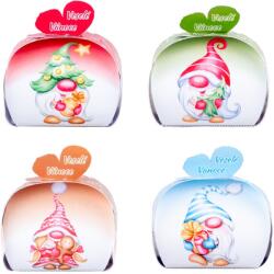  Săpun natural cu glicerină 50 g - Crăciun fericit, elf în cutie (amestec de culori)