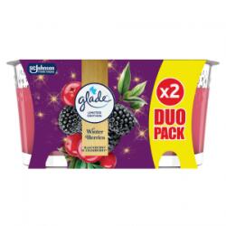 Glade Lumânări DUO 2x112g Fructe de pădure de iarnă