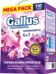  Gallus detergent de rufe cutie colorată, 110 doze, 6, 05 kg