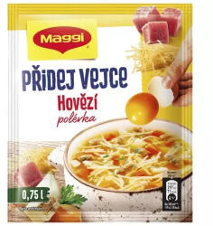 Maggi Supă de vită cu ouă adăugate 44g