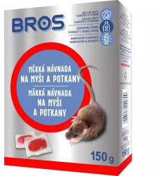  Momeală moale Bros 150g șoareci șobolani