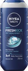  Gel de duș Nivea Men Fresh Kick 250ml