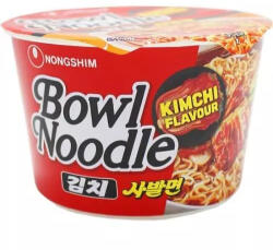Nong Shim Bol cu tăiței și kimchi 86g