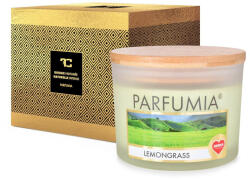  LEMONGRASS | lumânare cu aromă de soia | 2 fitiluri | PARFUMIA® | 400 ml