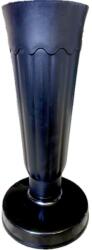  Vază de cimitir Madonna din plastic cu greutate 32 cm - neagră