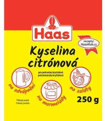 Haas Acid citric 250g