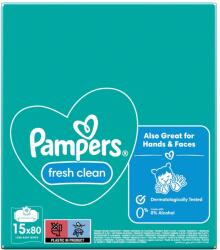 Pampers Șervețele umede (15x80 buc/cutie) Fresh Clean