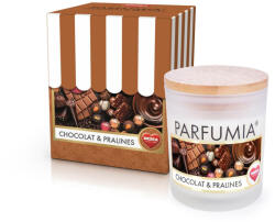 Dedra CIOCOLATĂ ȘI PRALINE | lumânare parfumată cu soia | PARFUMIA® | 250 ml