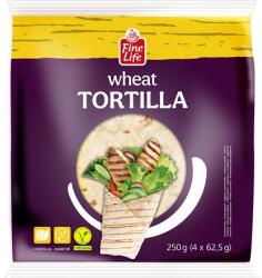  Tortilla Fine Life 25 cm 4 x 62, 5 g