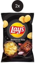Lay's Coaste de porc Lays la grătar 2x60g