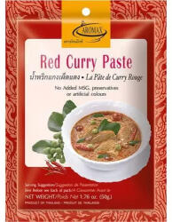  Pastă de curry roșie AROMAX 50g