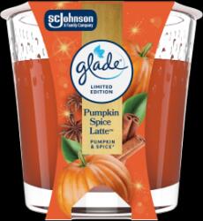 Glade Lumânare 112g Latte cu dovleac și mirodenii