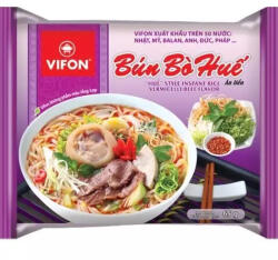VIFON Supă instant de orez 65g tăiței de păr cu vită (bun bo hue)