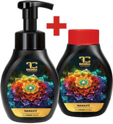 Dedra NAMASTÉ | săpun spumant delicat pentru mâini și corp | 2×300 ml | set de 2 bucăți la preț redus