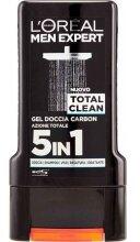  Gel de duș 5 în 1 L'Oréal Men Expert Pure Carbon 300 ml