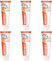 Elmex Pastă de dinți pentru copii 6x50ml