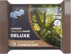 Q Soft Hârtie igienică umedă moale Q (60 buc/pachet) scoarță de stejar