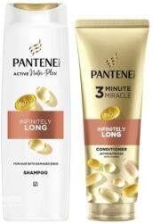 Pantene Șampon 400ml + Balsam 275ml Infinite Long
