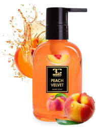  PEACH VELVET | săpun lichid delicat cu glicerină | 310 ml | EDIȚIE FRUCTATĂ