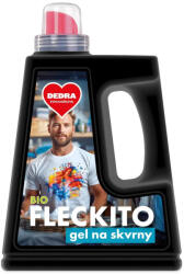 Dedra FLECKITO | Gel de îndepărtare a petelor | ORGANIC | 7 bioenzime de nouă generație și utilizare dublă | 1500 ml