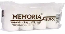  Lumânări de cimitir Bispol albe (p70-090) @4x70g