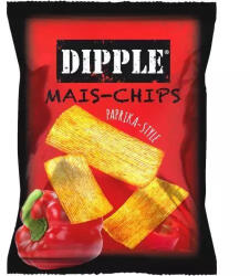 Dipple Chipsuri de porumb în stil paprika 20g