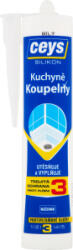  Silicon Ceys pentru bucătărie și baie, alb, 280 ml