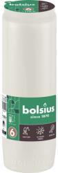 Bolsius Lumânare compozită 340g 110h. Capac alb din hârtie