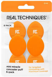  REAL TECHNIQUES Mini Miracle Powder Puff pentru corector 6 buc