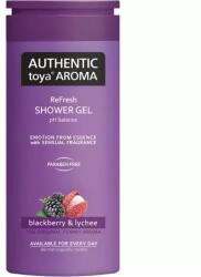  Gel de duș autentic Toya Aroma cu mure și lici 400 ml